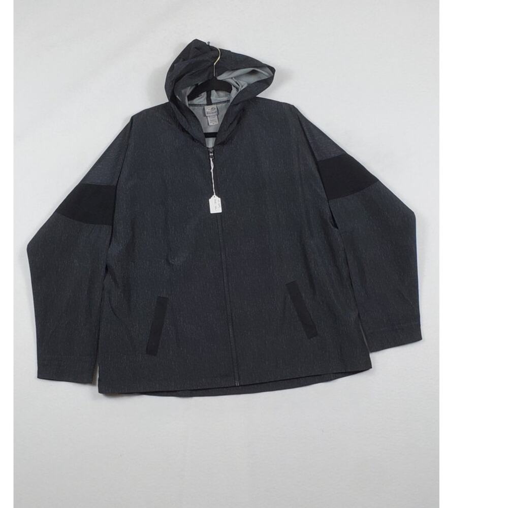 Champion Full Zip Windbreaker Men's Size XXL  Hooded EUC